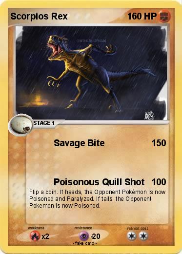 Pokemon Scorpios Rex