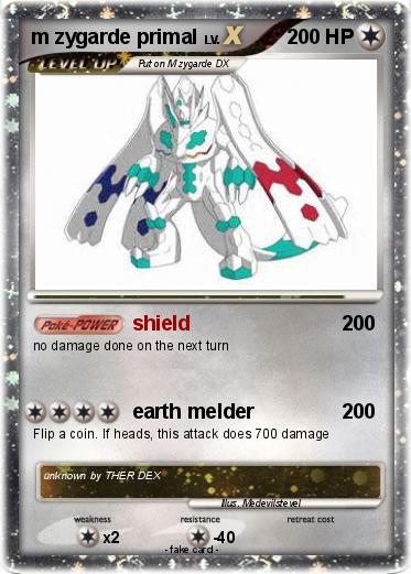 Pokemon m zygarde primal