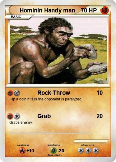 Pokemon Hominin Handy man