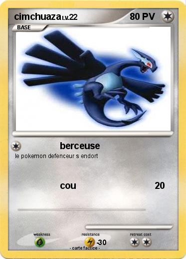 Pokemon cimchuaza