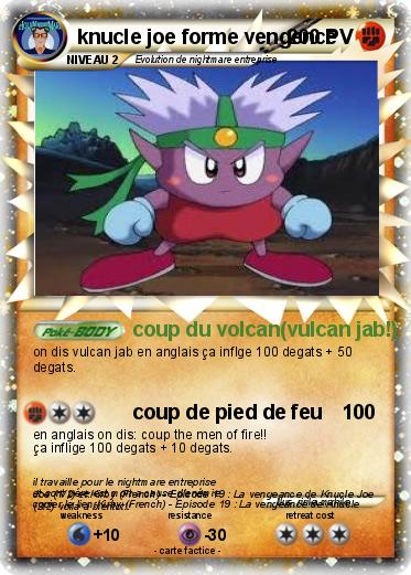 Pokemon knucle joe forme vengence