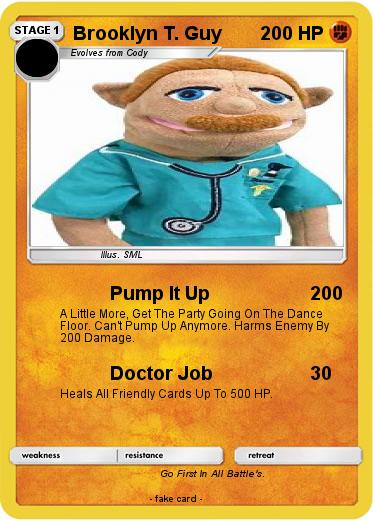 Pokemon Brooklyn T. Guy