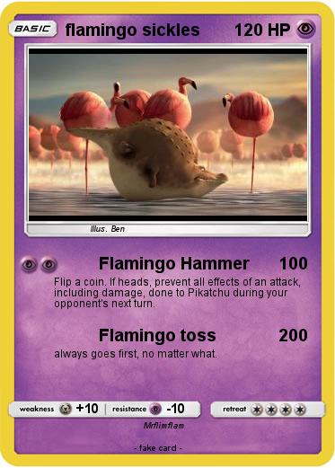 Pokemon flamingo sickles