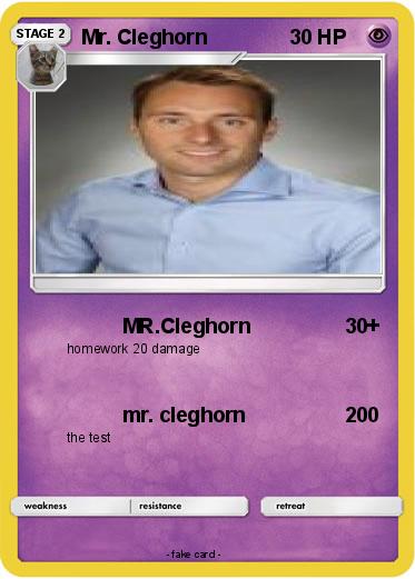 Pokemon Mr. Cleghorn