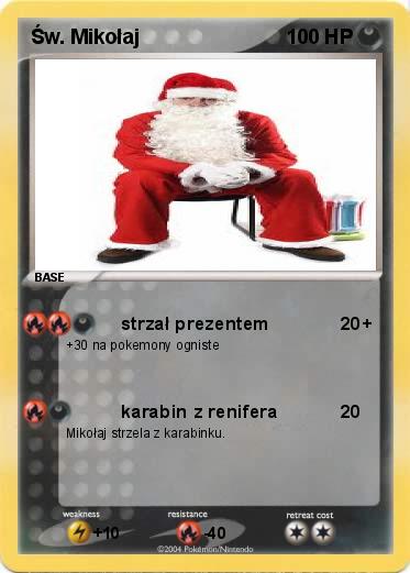 Pokemon Św. Mikołaj