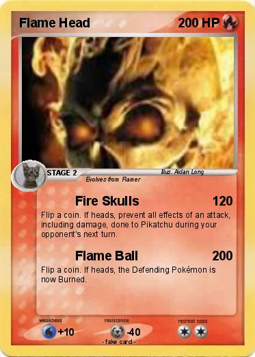 Pokemon Flame Head