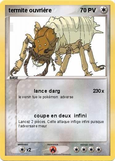 Pokemon termite ouvrière