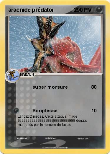 Pokemon aracnide prédator             2