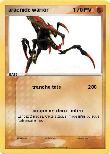 Pokemon aracnide warior                1