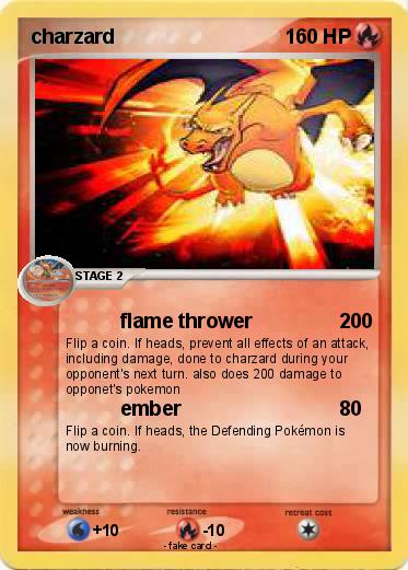 Pokemon charzard