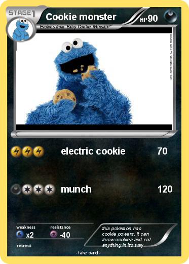 Pokemon Cookie monster