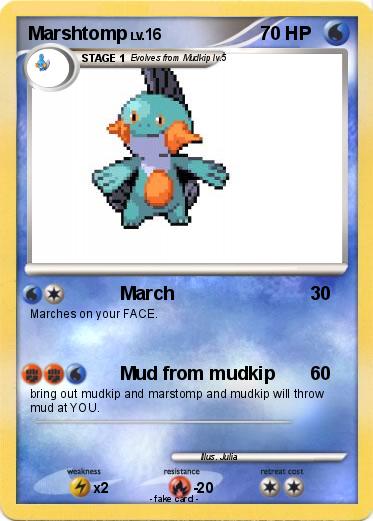 Pokemon Marshtomp