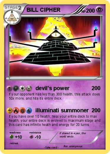 Pokemon BILL CIPHER