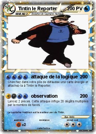 Pokemon Tintin le Reporter