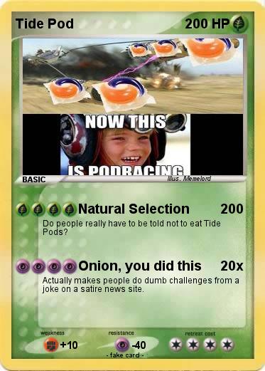 Pokemon Tide Pod