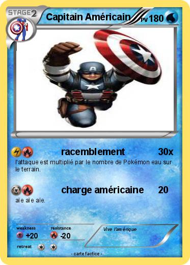 Pokemon Capitain Américain