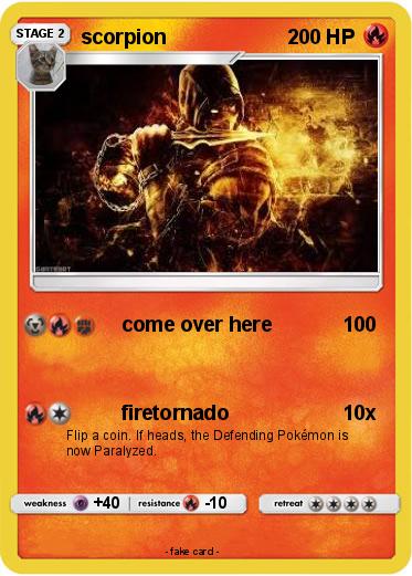 Pokemon scorpion