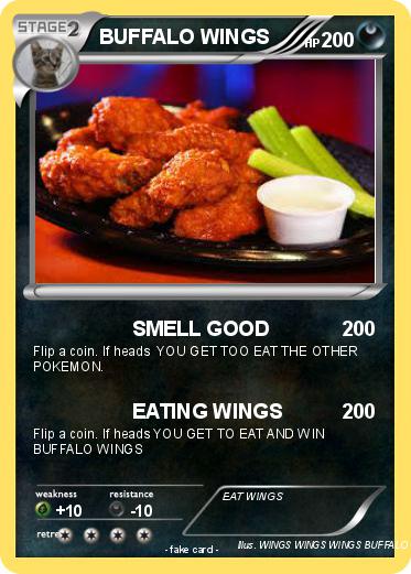Pokemon BUFFALO WINGS