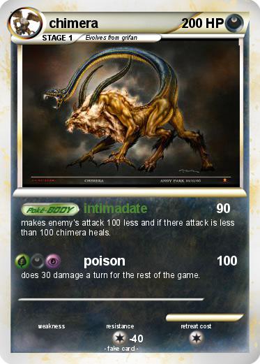 Pokemon chimera