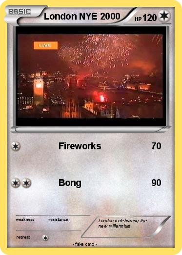 Pokemon London NYE 2000
