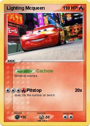 Pokemon Lighting Mcqueen