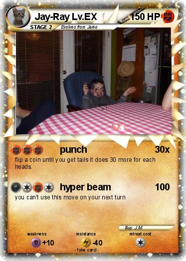 Pokemon Jay-Ray Lv.EX
