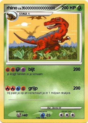 Pokemon rhino