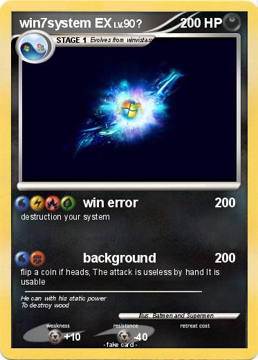 Pokemon win7system EX