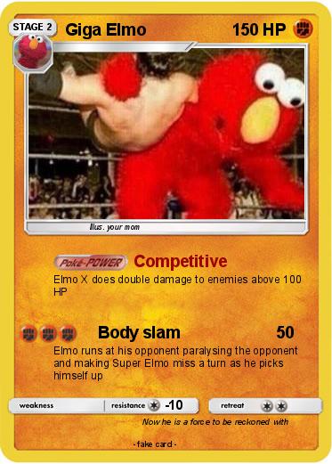 Pokemon Giga Elmo