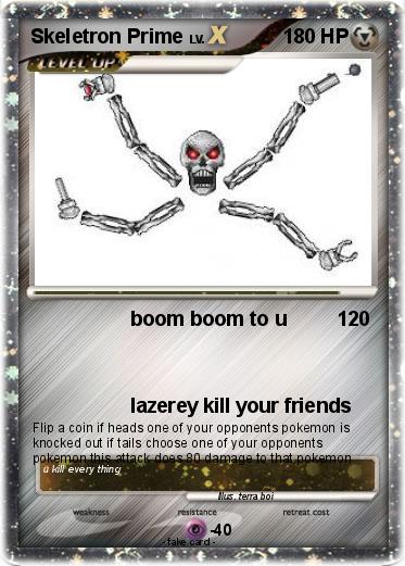 Pokemon Skeletron Prime