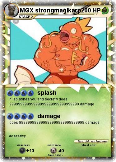 Pokemon MGX strongmagikarp