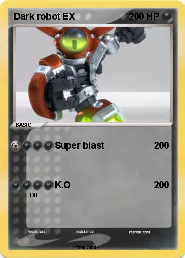 Pokemon Dark robot EX