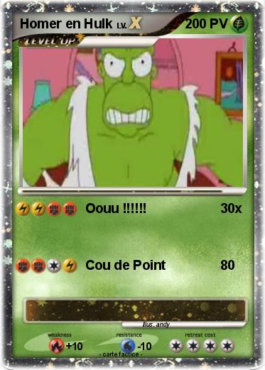 Pokemon Homer en Hulk