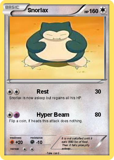 Pokemon Snorlax