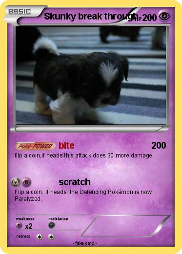 Pokemon Skunky break through