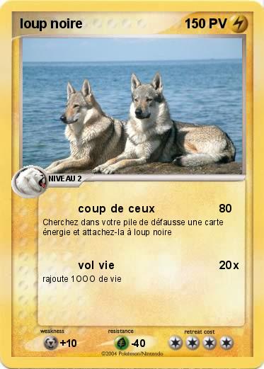 Pokemon loup noire