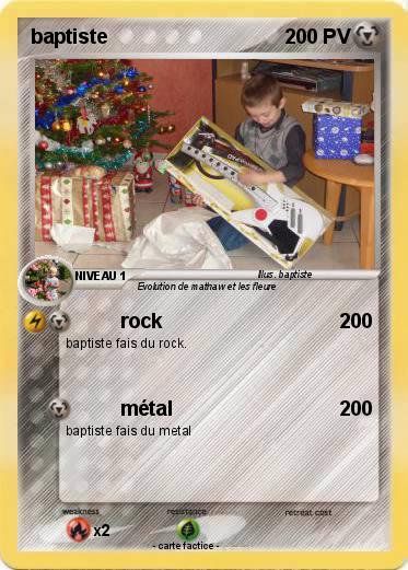 Pokemon baptiste