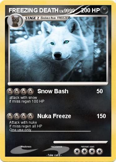 Pokemon FREEZING DEATH
