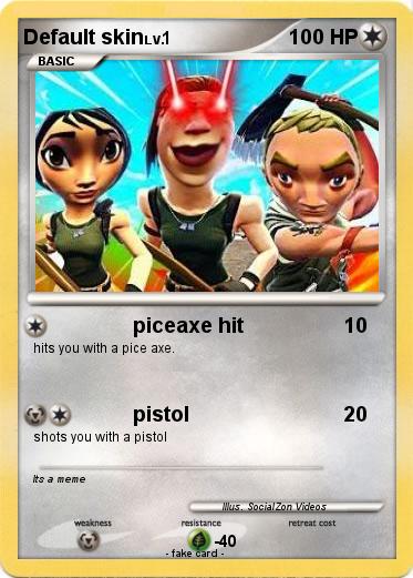 Pokemon Default skin