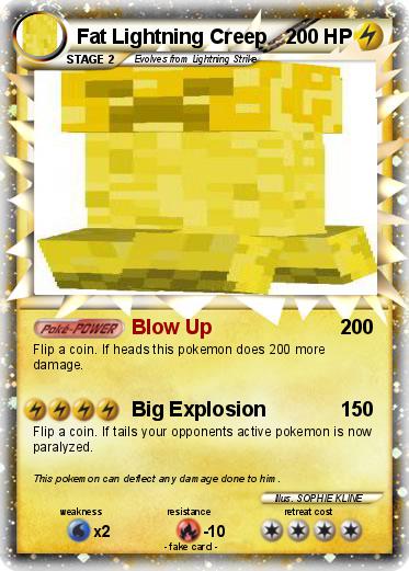 Pokemon Fat Lightning Creep