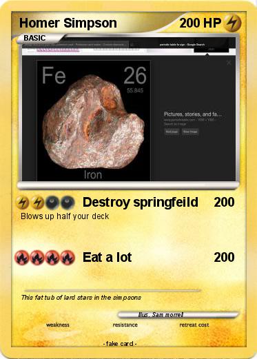 Pokemon Homer Simpson