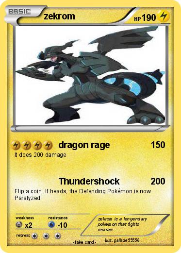 Pokemon zekrom