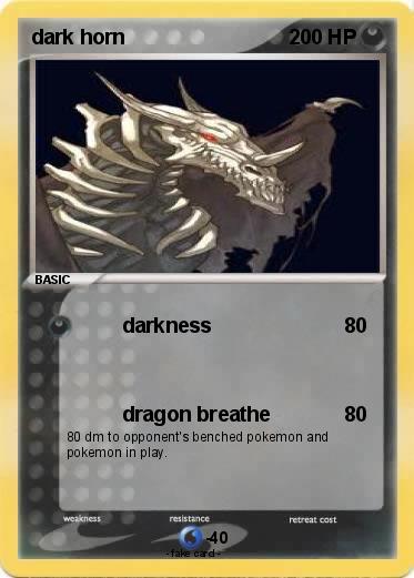 Pokemon dark horn