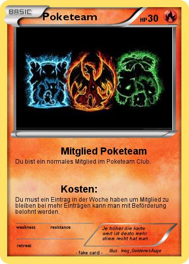 Pokemon Poketeam