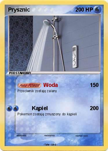 Pokemon Prysznic