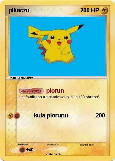 Pokemon pikaczu