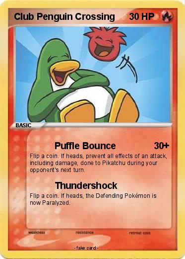 Pokemon Club Penguin Crossing