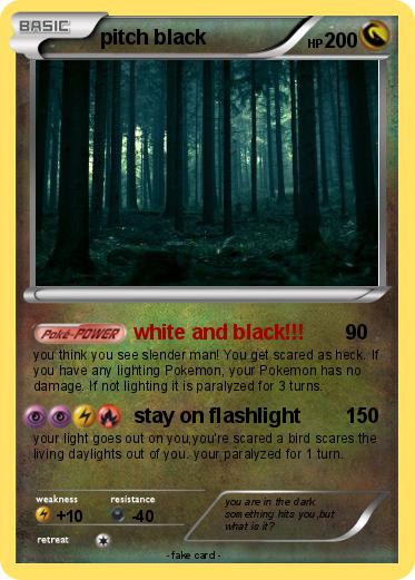 Pokemon pitch black