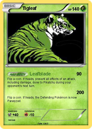 Pokemon Tigleaf