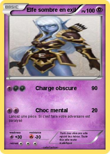 Pokemon Elfe sombre en exil